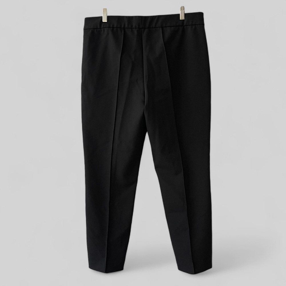 Lafayette 148 Side Zip Black Dress Pants Womens Size 14 Office Classic - Picture 2 of 9
